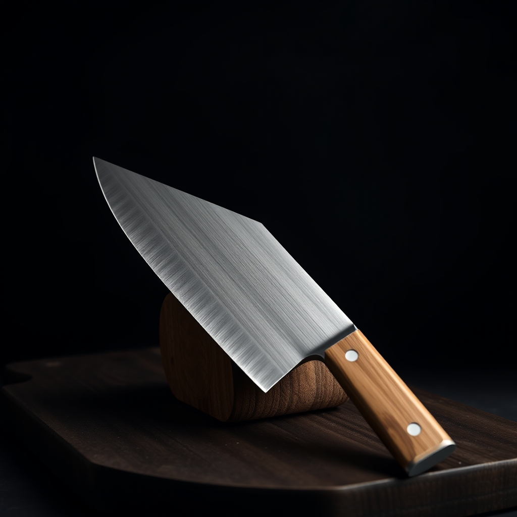 Hand-forged chef's knife