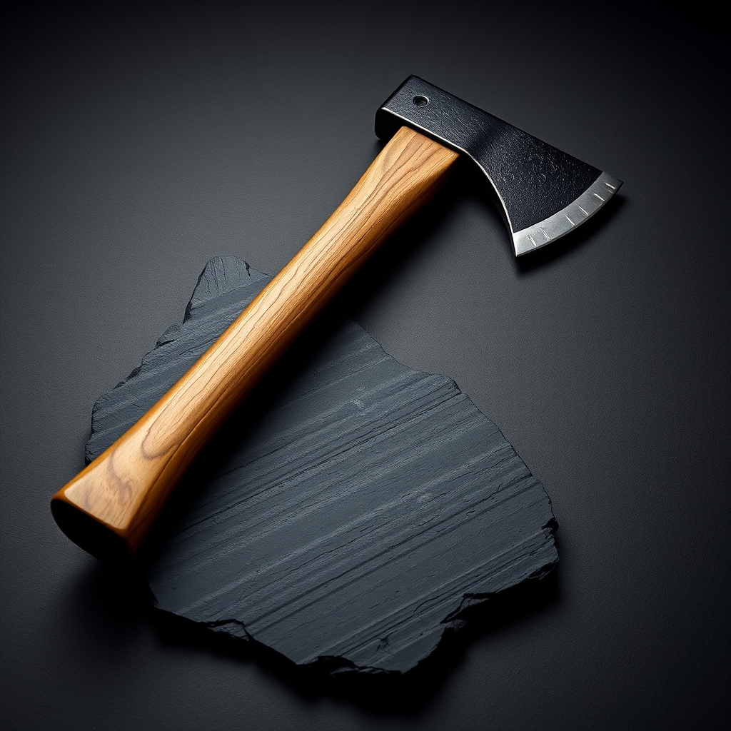Hand-forged hatchet